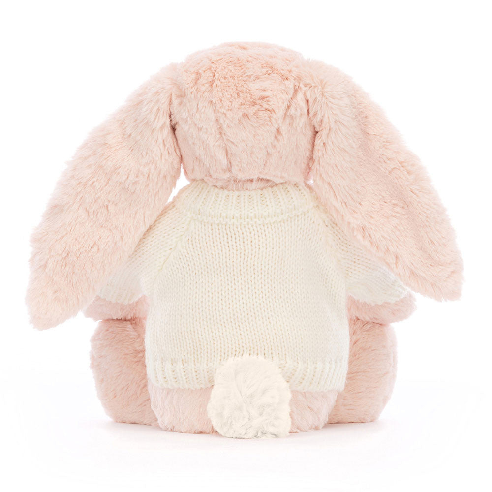 Blossom Blush Bunny with Personalised Cream Jumper