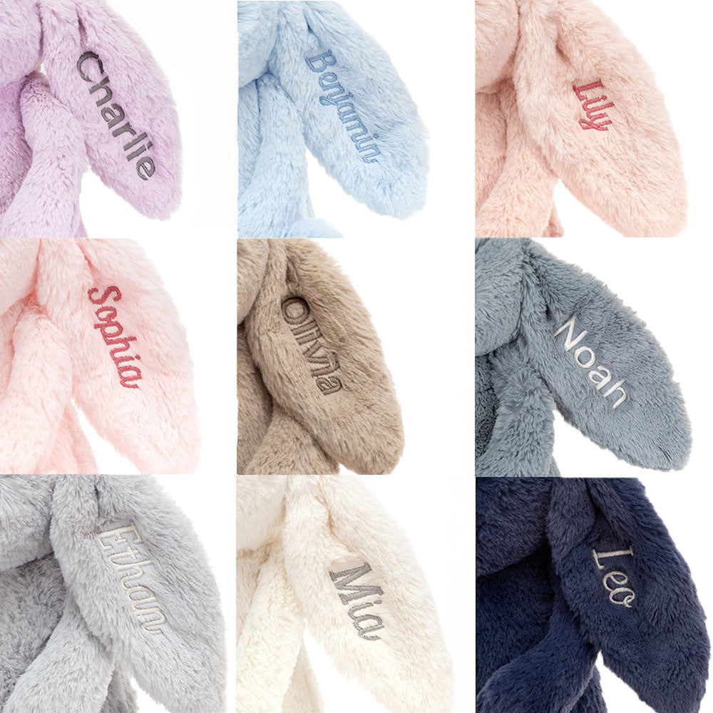 Personalised Bashful Petal Bunny Medium